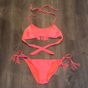 🌼 Orange fringe bikini 🌼5/$15🌼